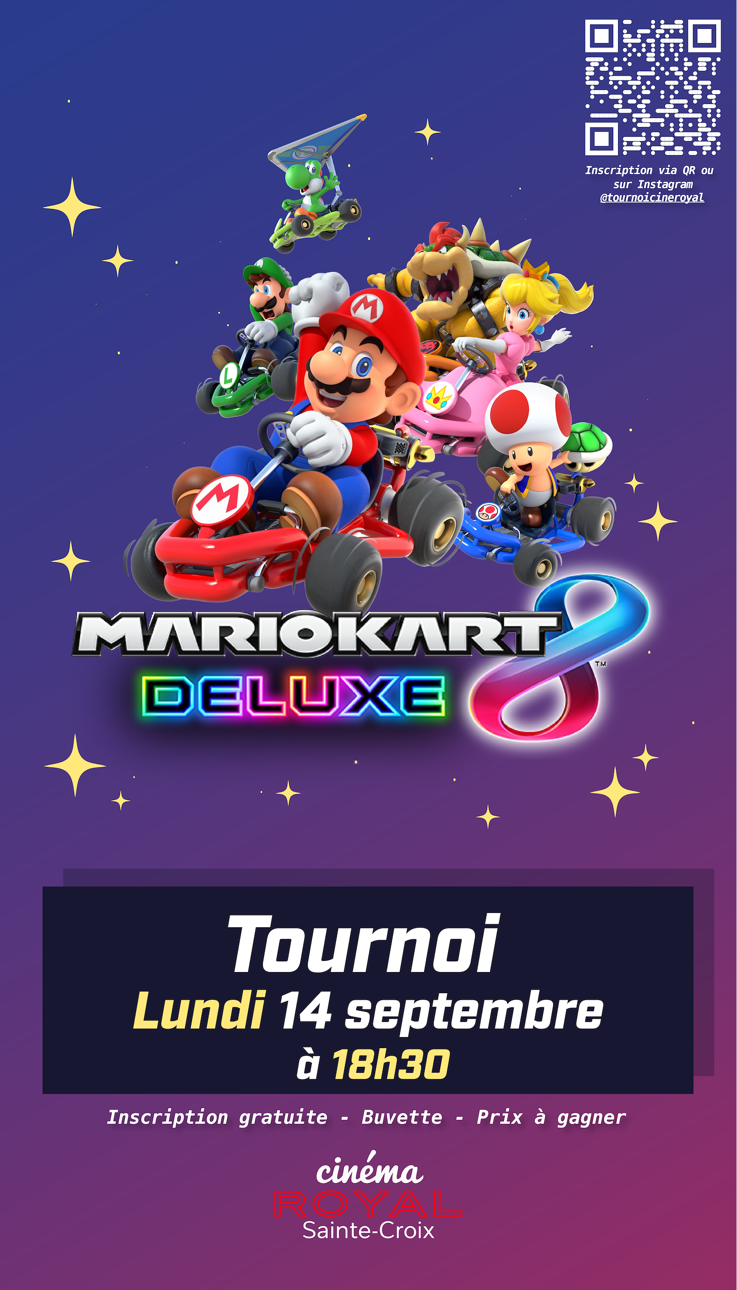 Publicité : MARIO KART sur grand écran