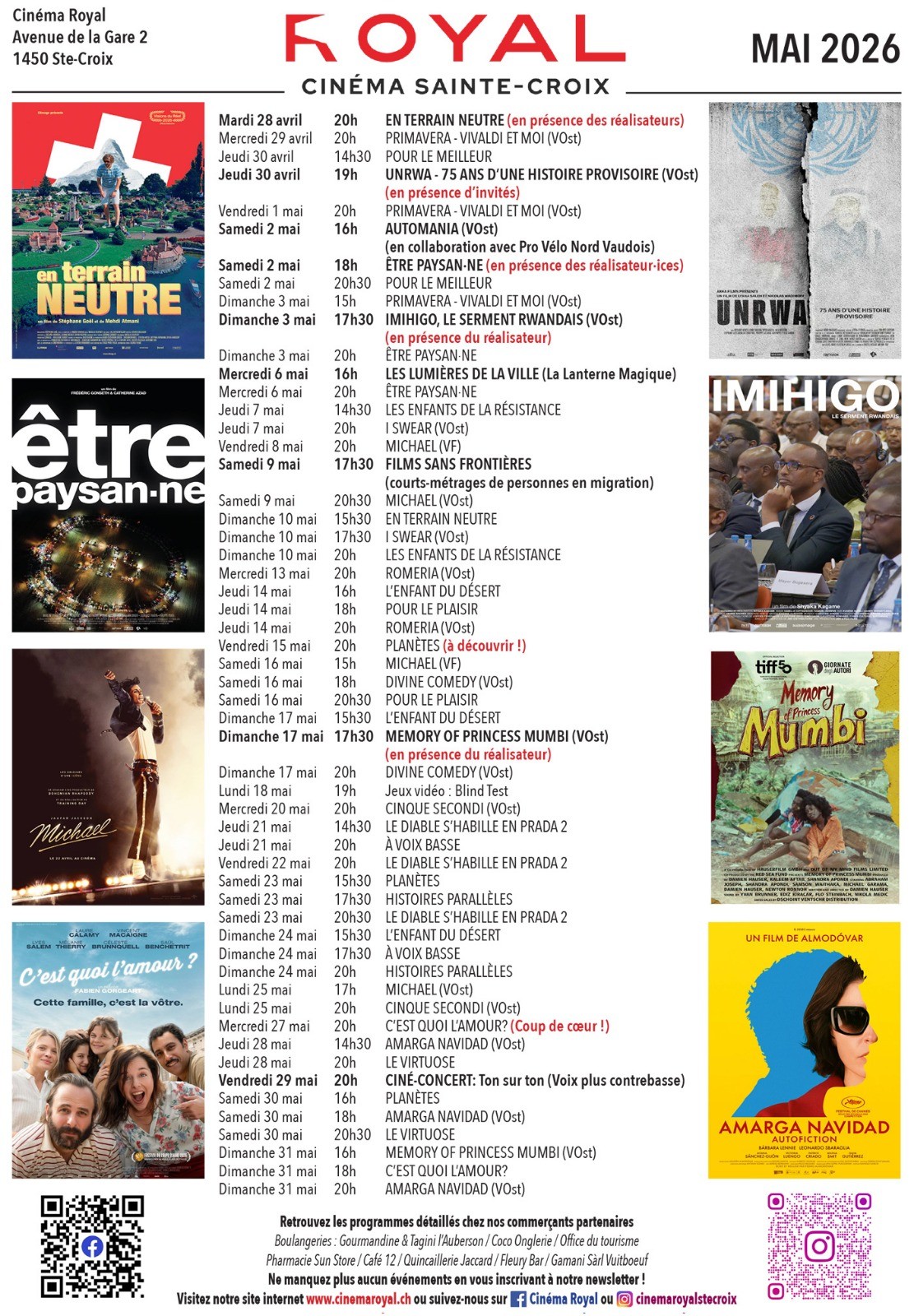 Publicité : CINEMA ROYAL